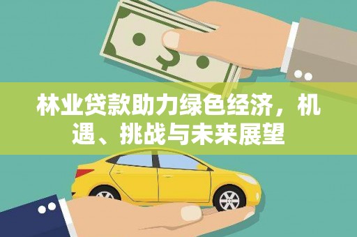 清远林业贷款助力绿色经济，机遇、挑战与未来展望