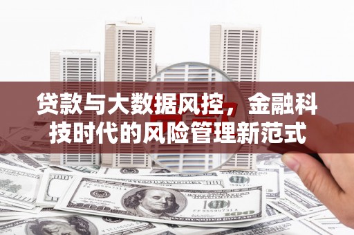 宁海贷款与大数据风控，金融科技时代的风险管理新范式
