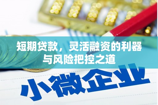 清浦短期贷款，灵活融资的利器与风险把控之道