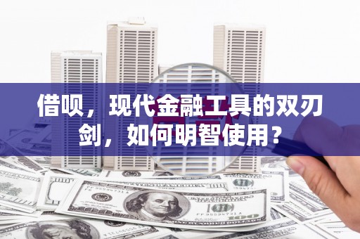 鱼台借呗，现代金融工具的双刃剑，如何明智使用？