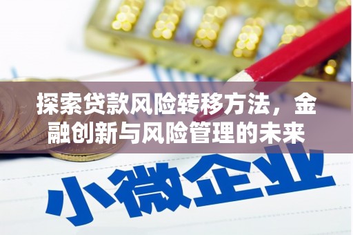 剑河探索贷款风险转移方法，金融创新与风险管理的未来