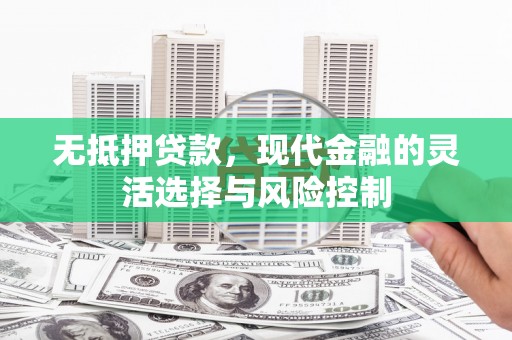 镇平无抵押贷款，现代金融的灵活选择与风险控制