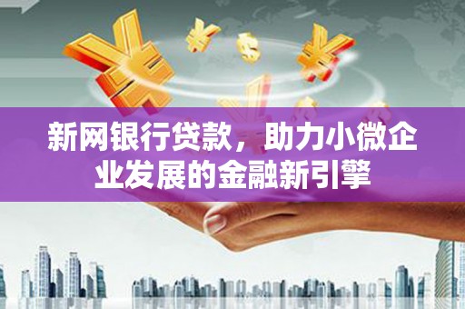 岱岳新网银行贷款，助力小微企业发展的金融新引擎
