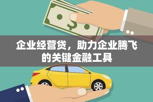 竹崎企业经营贷，助力企业腾飞的关键金融工具