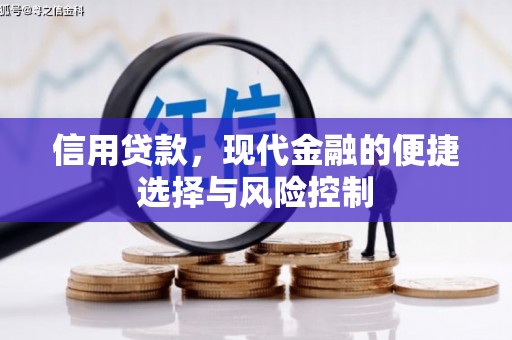 怀集信用贷款，现代金融的便捷选择与风险控制