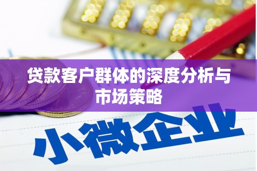 武川贷款客户群体的深度分析与市场策略