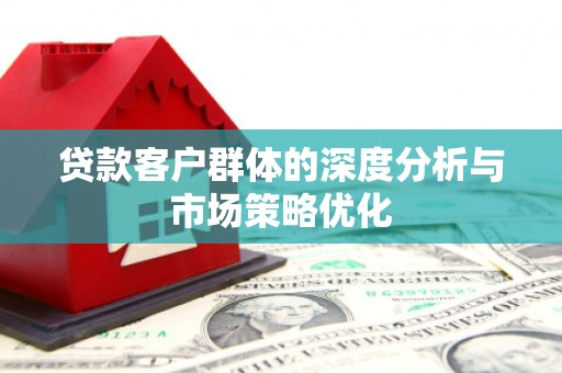 大厂贷款客户群体的深度分析与市场策略优化