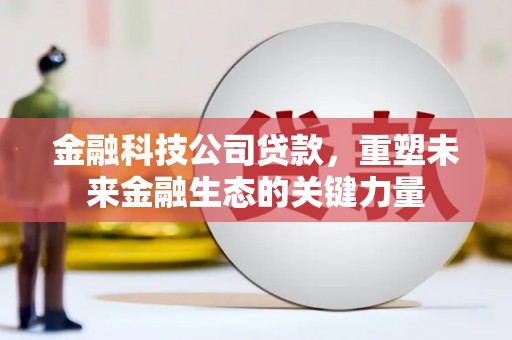 崇安金融科技公司贷款，重塑未来金融生态的关键力量