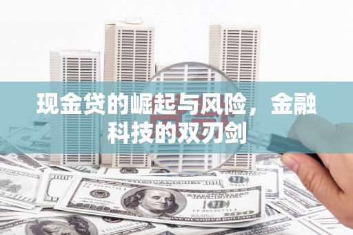 武安现金贷的崛起与风险，金融科技的双刃剑