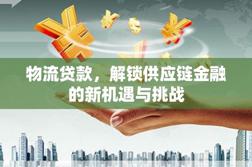 宝清物流贷款，解锁供应链金融的新机遇与挑战