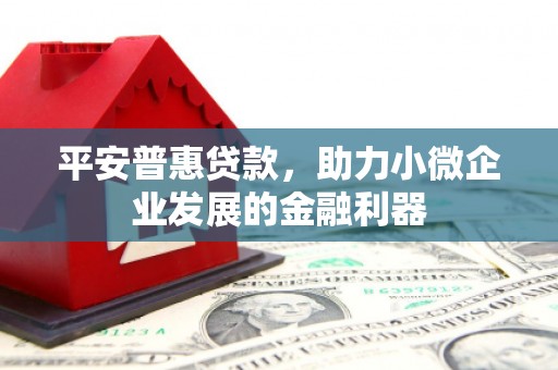 恒山平安普惠贷款，助力小微企业发展的金融利器