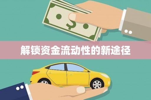 法库解锁资金流动性的新途径